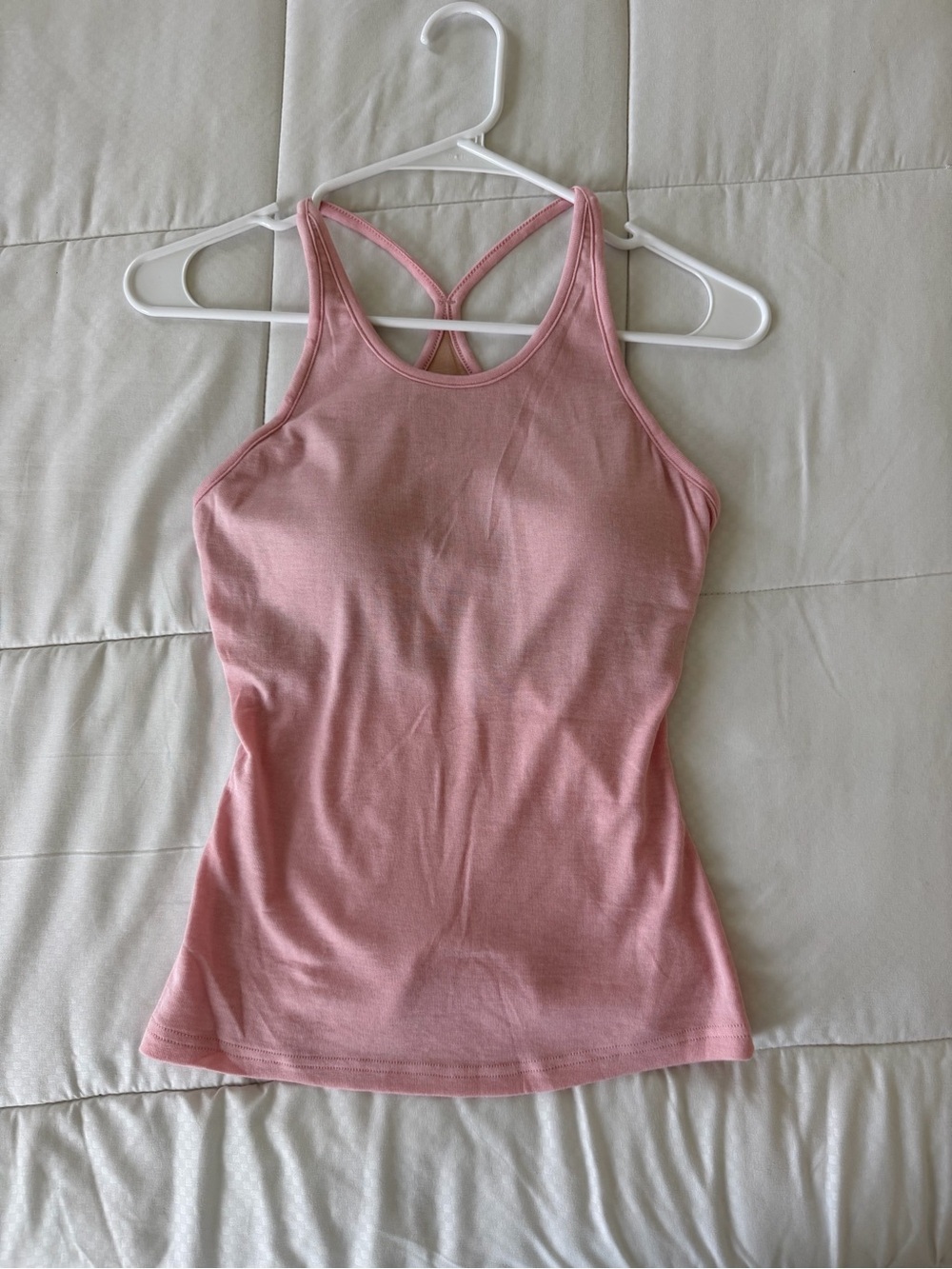 Women's Pink Racerback Tank Top - Brand Unspecified